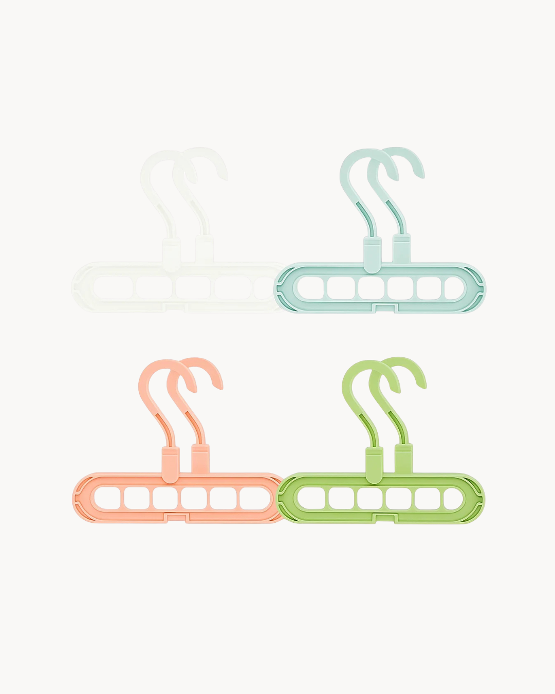 Multi Port Support Hangers Clothes Drying