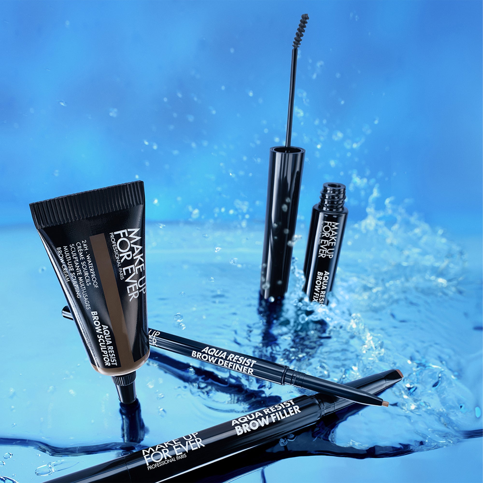 Image of MUFE-AQUA RESIST BROW SCULPTER KIT