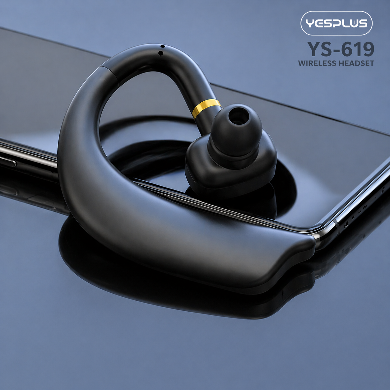 Image of TREQA BT-29 Bluetooth Headset – Pilot Style | 18H Battery