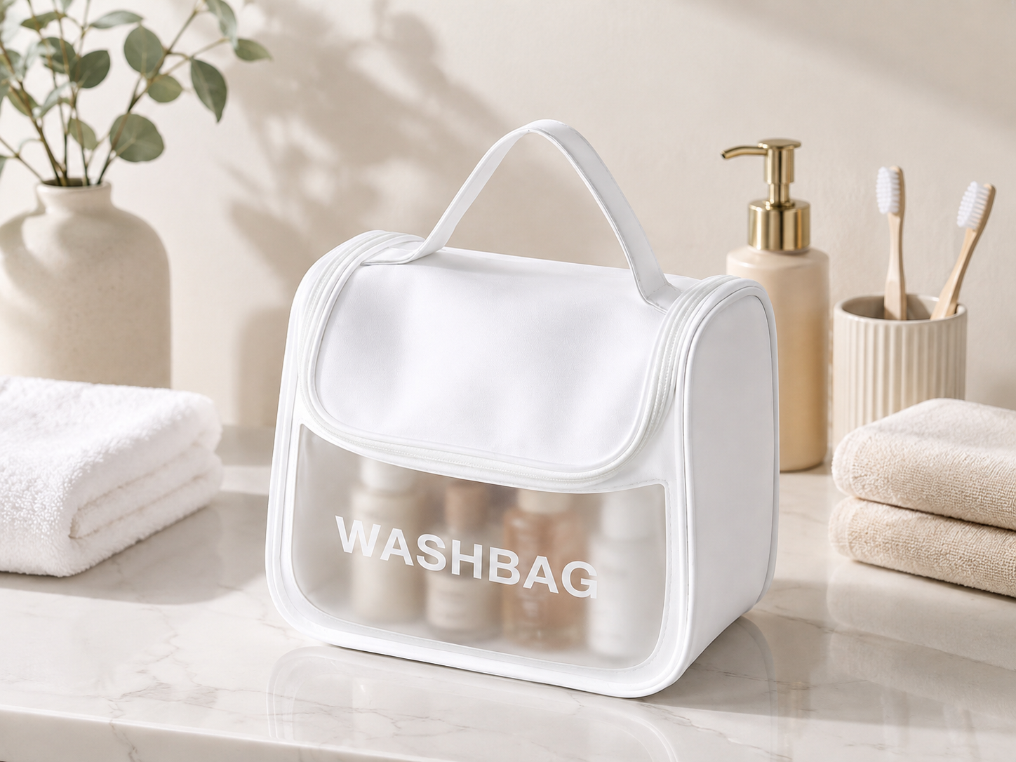 Premium Waterproof Hanging Wash Bag