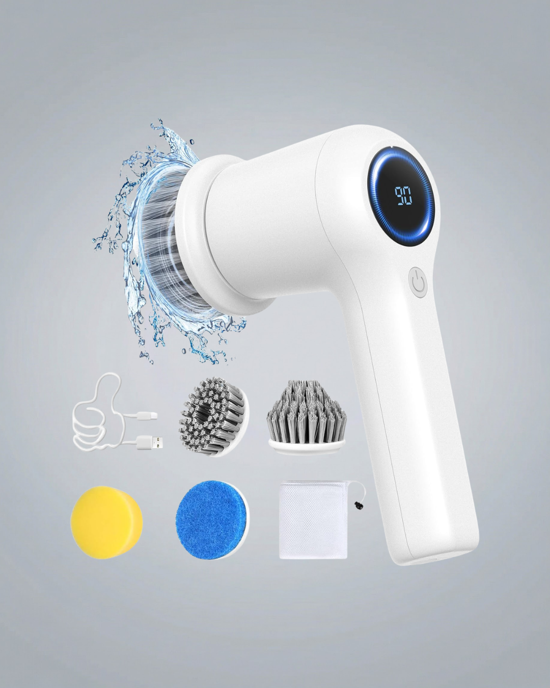 Electric Spin Scrubber