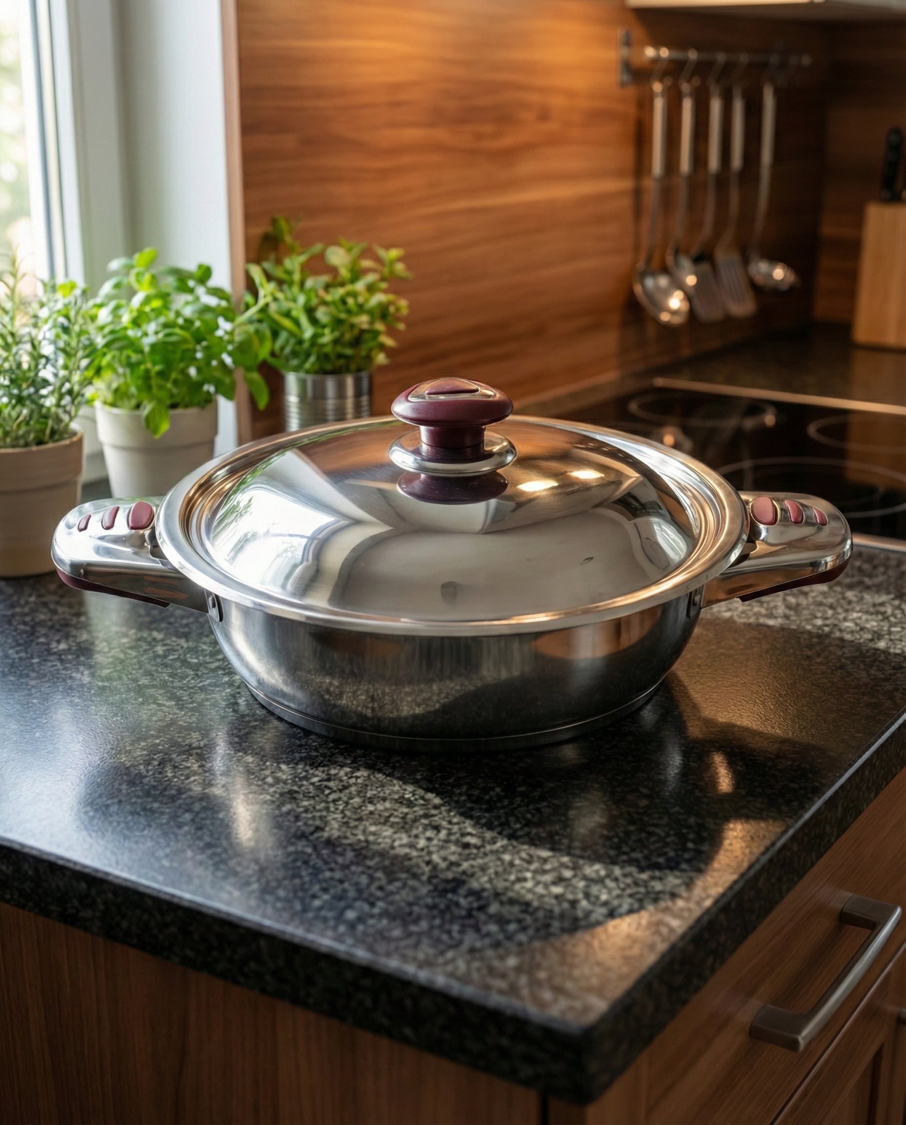 Image of 555 Stainless Steel Casserole Pot