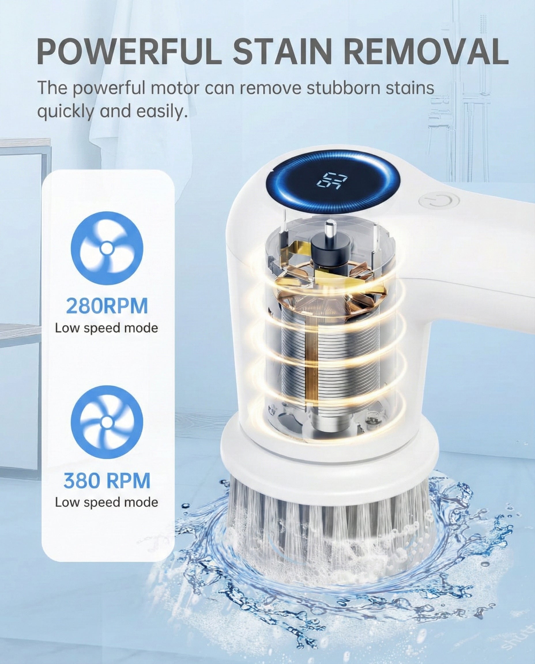 Electric Spin Scrubber