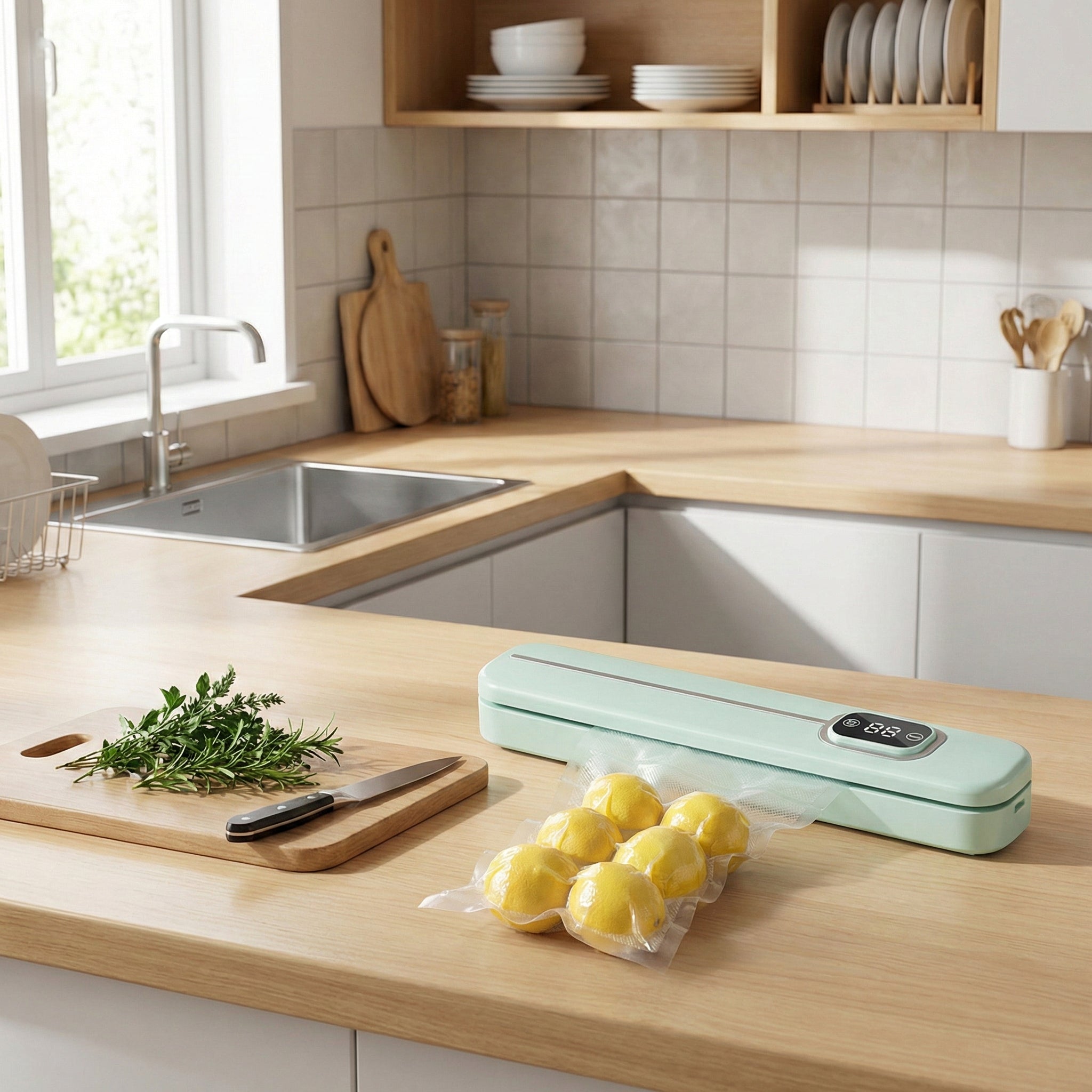 Image of Food Vacuum Sealing Machine