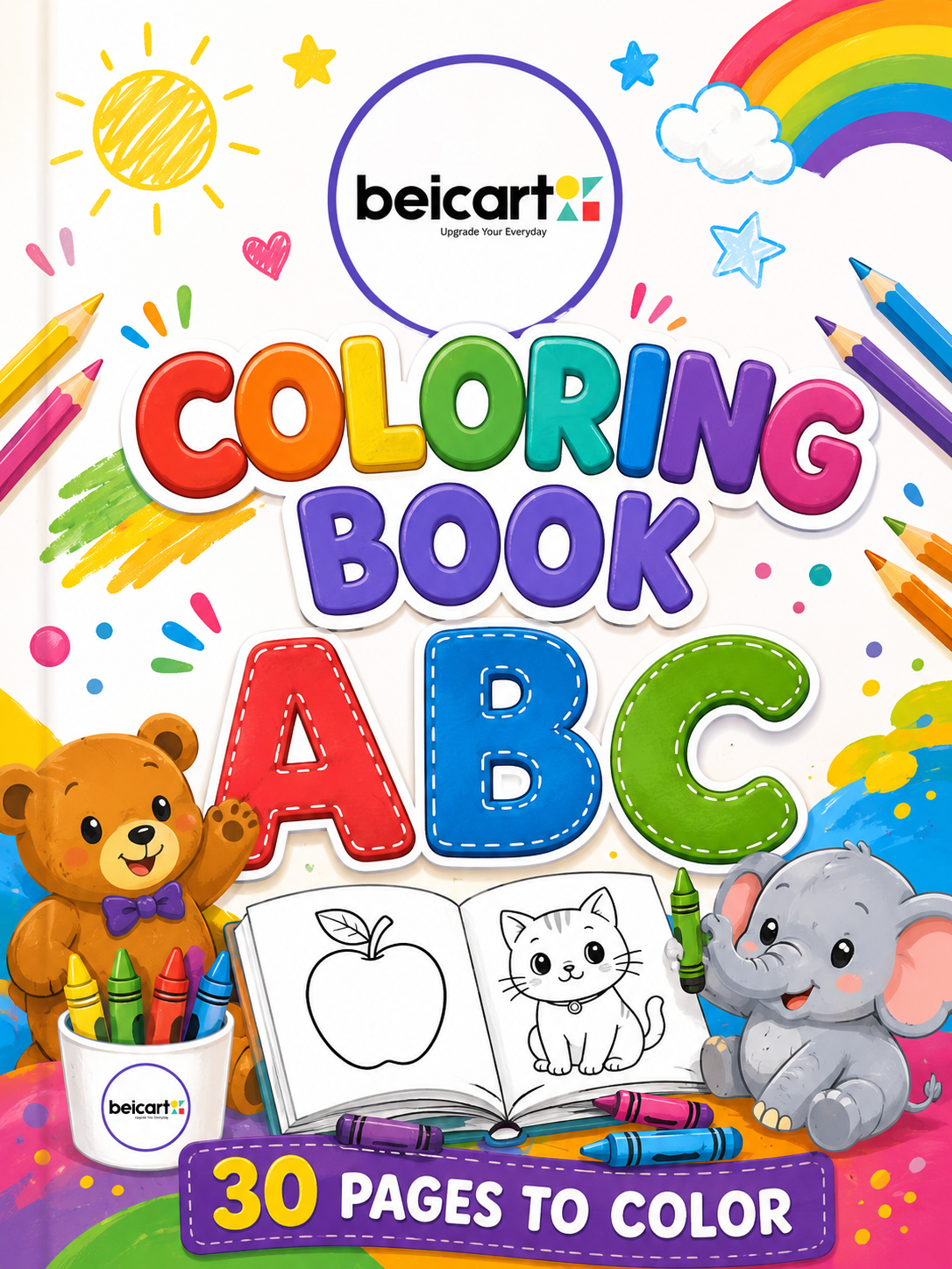 Image of A B C Coloring Book