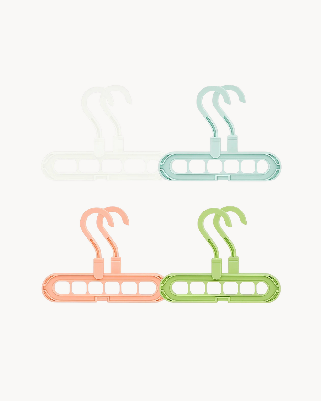 Multi Port Support Hangers Clothes Drying