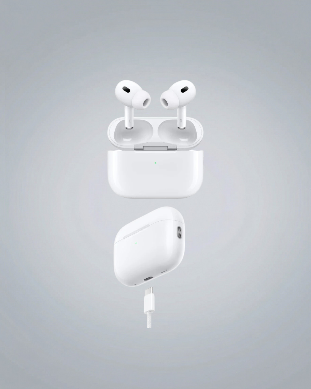 AirPods Pro 2 charge with USB-C
