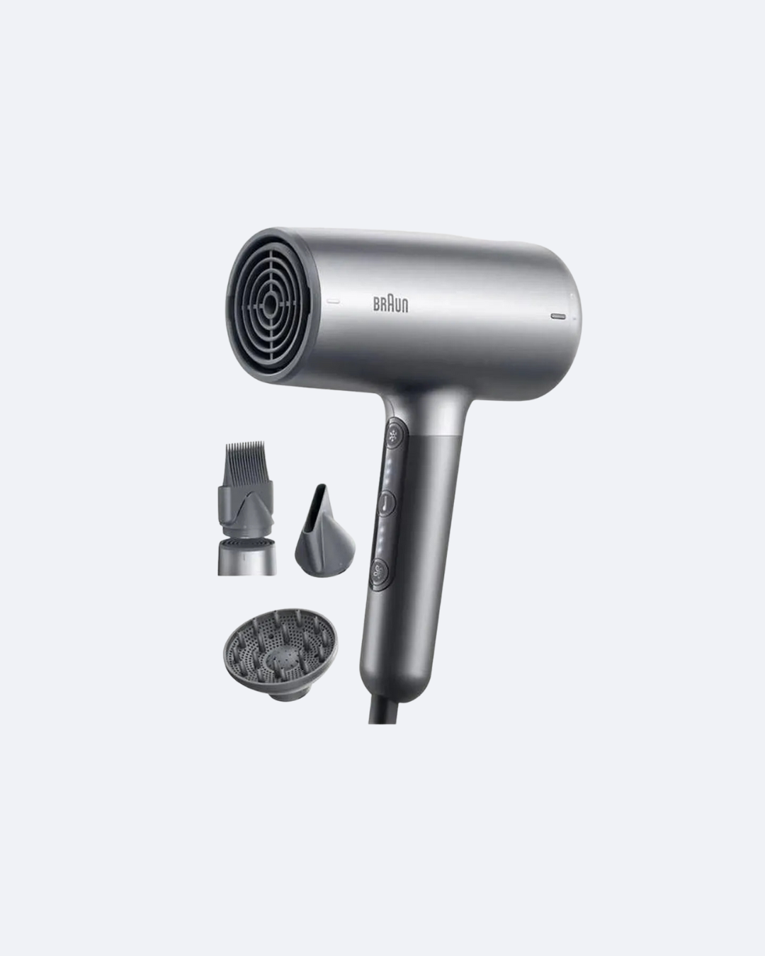 Hair Dryer With 3 Attachments
