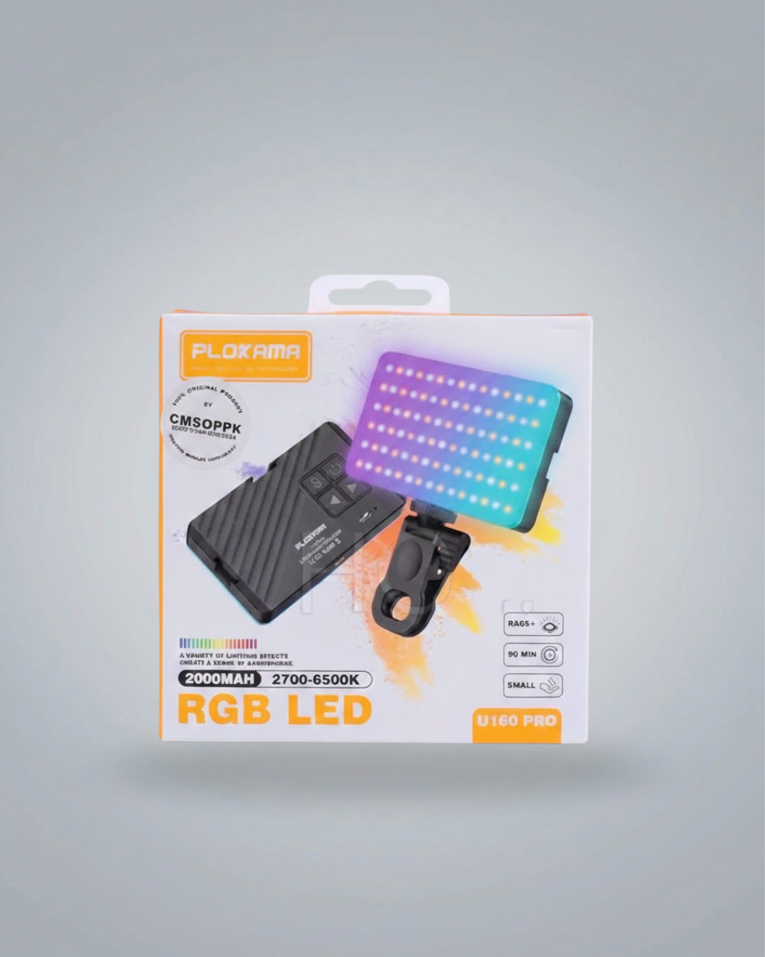 PLOKAMA U160 Pro RGB Portable LED Light