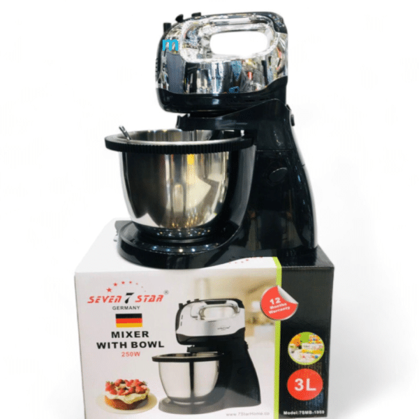 Seven Stars Hand Mixer 250W With Bowl 3L